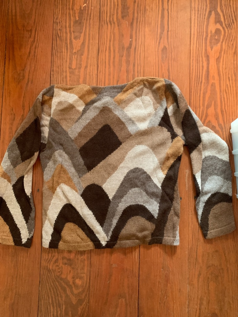 Vintage Leo Peressi Button-Front Sweater. 100% Alpaca. Women’s XL - Picture 2 of 5